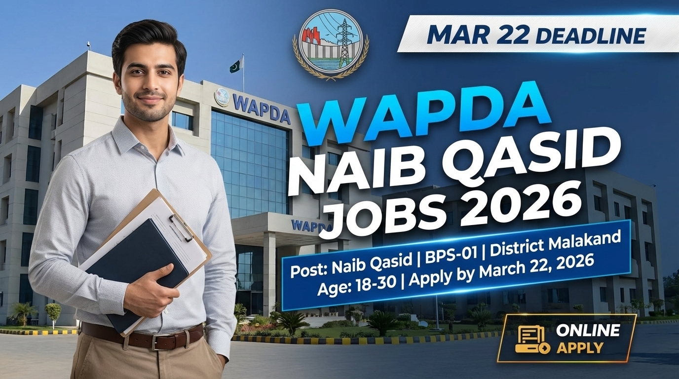 WAPDA Naib Qasid Jobs 2026
